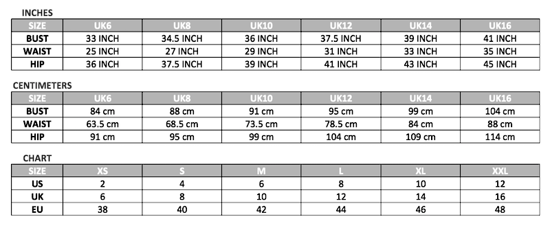 size-charts