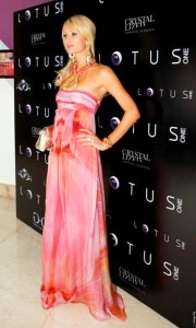 Paris Hilton wears AIISHA at her party for My Best Friend Forever - Dubai